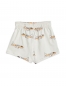 Preview: MINI RODINI Shorts Airplane - grau